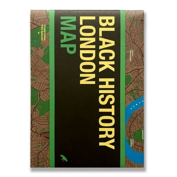 Blue Crow Media Architecture Maps Black History London Map: Guide to Black Historical Landmarks in London, (Paperback)