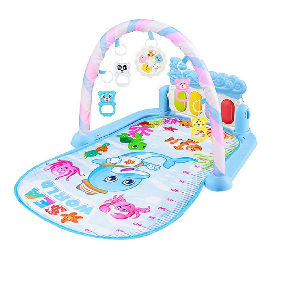 Babyhug  Octopus Printed Play Mat - Green & Blue