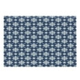 thumbnail image 1 of Blue Cutting Board, Checkered Pattern with Abstract Spring Blossoms Folkloric Holland Cultural Pattern, Decorative Tempered Glass Cutting and Serving Board, Large Size, Blue White, by Ambesonne, 1 of 1