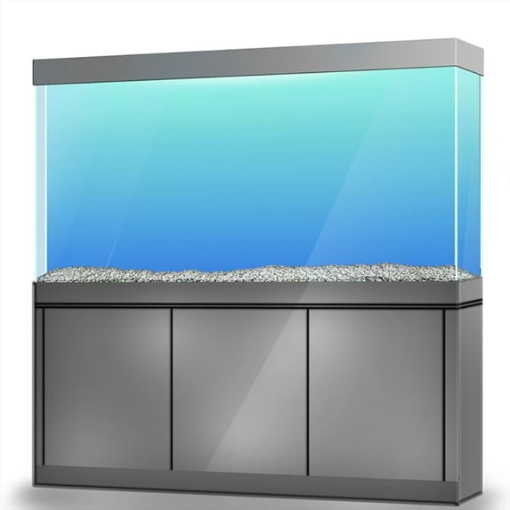 Blue Cyan  Gradient Aquarium Background Stickers - Fish Tank Reptile Terrarium Decor (Multiple sizes)