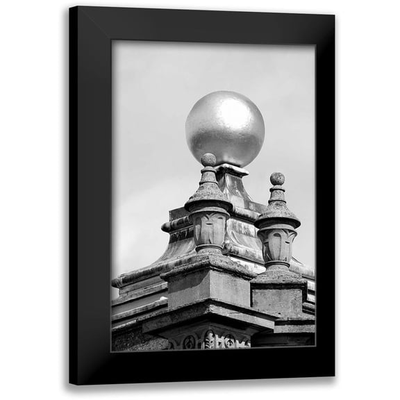 Blue, Cyril 11x14 Black Modern Framed Museum Art Print Titled - Architectural Detail, Blenheim Palace