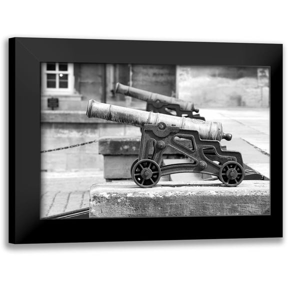 Blue, Cyril 14x11 Black Modern Framed Museum Art Print Titled - Architectural Detail, Blenheim Palace