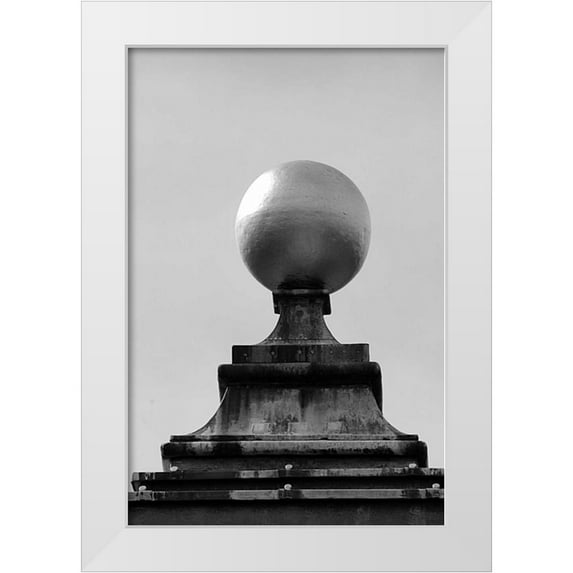 Blue, Cyril 17x24 White Modern Wood Framed Museum Art Print Titled - Architectural Detail, Blenheim Palace