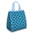 thumbnail image 1 of Blue Dachshunds Dog Insulated Lunch Bag for Women & Adults,Large Portable Soft Cooler Lunch Bag,Thermal Food Storage Tote with Pearl Cotton,8.66L,8.75x5.75x9.5 Inch, 1 of 6