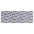 thumbnail image 1 of Blue Daisy Flower Floral Pattern Kitchen Rug Mat,Kitchen Runner Rugs Non Skid Washable,Decorative Kitchen Floor Mats for Kitchen,Sink,Laundry,17"X47", 1 of 5
