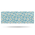 thumbnail image 1 of Blue Daisy Flower Pattern Bathroom Rugs Mat,Non Slip Microfiber Bathroom Rug,Rubber Backing,Soft Bathroom Mats for Bathroom Floor,Tub and Shower,47x17in(120x43cm), 1 of 5