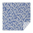 thumbnail image 1 of Blue Daisy Flower Pattern Square Tablecloth,Waterproof Square Table Cover,Wipeable Spillproof Washable Table Cover for Home Kitchen Party Decor 42"X42"(107x107cm), 1 of 6