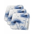 thumbnail image 1 of Blue Dandelion Sofa Couch Cushion Covers Washable, Removable Stretchable Sectional Couch Covers,Simple Pastoral Country Nature Flowers Slipcovers for L & T Shape Sofa Furniture Protector S Size 3 pcs, 1 of 7