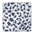 thumbnail image 1 of Blue and Dark Blue Leopard Pattern Square Fitted Tablecloth with Elastic Edge,Square Table Cover,Washable Elastic Table Cover for Home Kitchen Party Decor 34"x34", 1 of 6