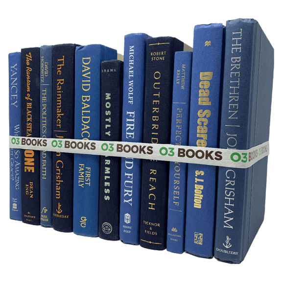 Blue Decorative Books