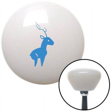 Blue Deer White Retro Shift Knob with M16 x 1.5 Insert Shifter Auto Manual Custom