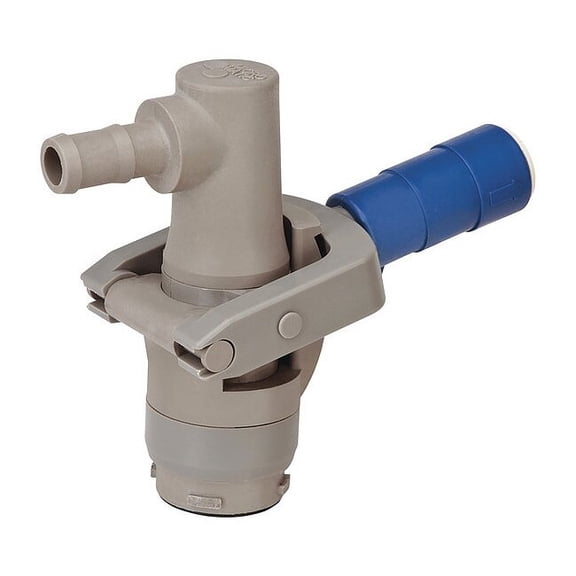 Blue Def Coupler,Nylon,3/4",Buttress DEF5702