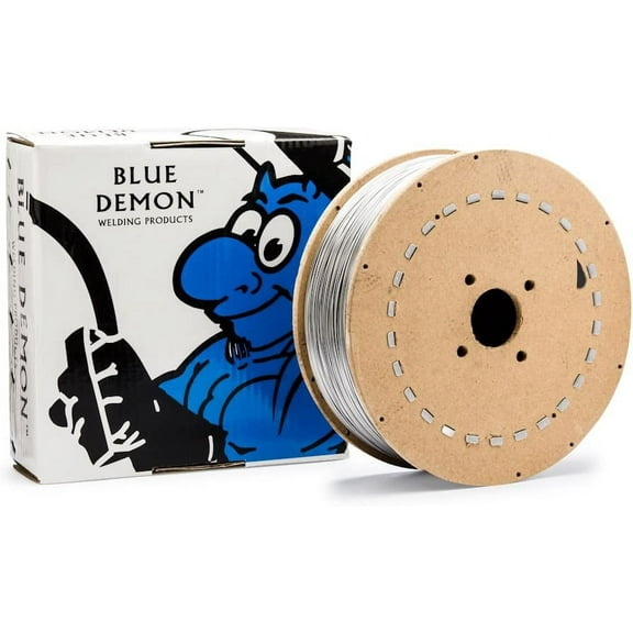 Blue Demon 316LT1/4 X .035 X 33LB Spool stainless steel flux core gas shielded welding wire