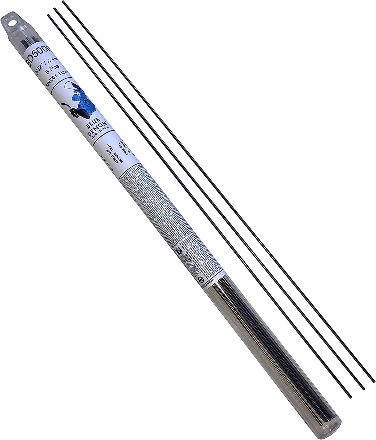 Blue Demon BD-5000T-094-POP Cast Iron Repair, .094 DIAMETER