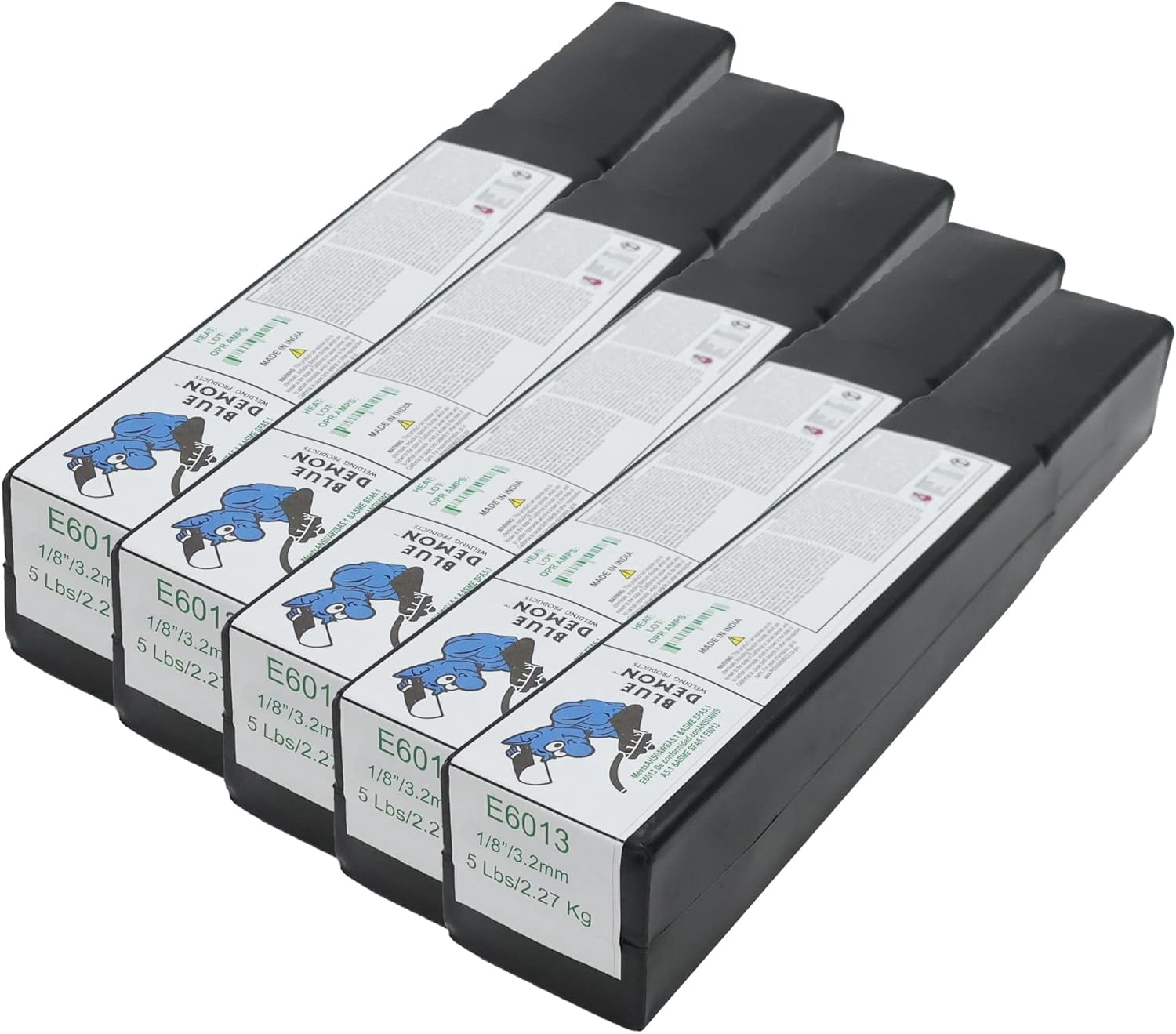 Kimllier E6013 Welding Rods – 1/8" X 14", 10 Lbs, Easy Slag Removal, Low Spatter, Stable Arc