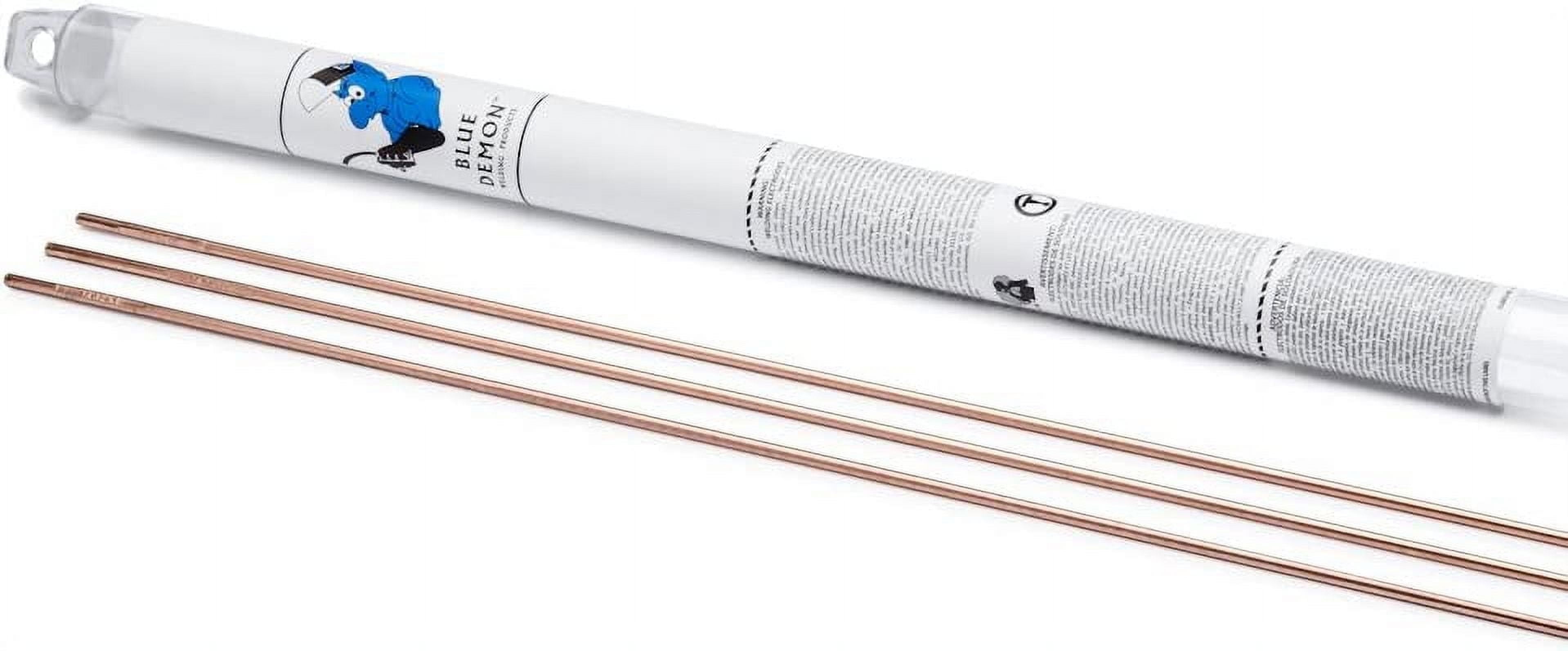 Blue Demon ER70S-2 X .063 X 36in X 1 lb Tube Carbon Steel TIG welding rod