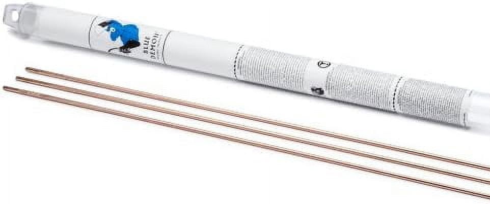 Blue Demon ER70S6 X .030 X 10 Libras MIG/GMAW Alambre De Soldadura De Acero Al Carbono, Todas Las Posiciones, Bajo Salpicadura, Formulado Para Proporcionar Soldaduras De Calidad De Rayos X Sin