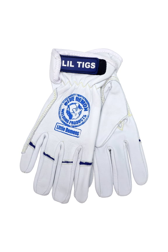 Little Demons LIL TIGS Kids Welding Gloves, Heat Protection for Small Hands, Designed for Kids for TIG Welding, XXXS