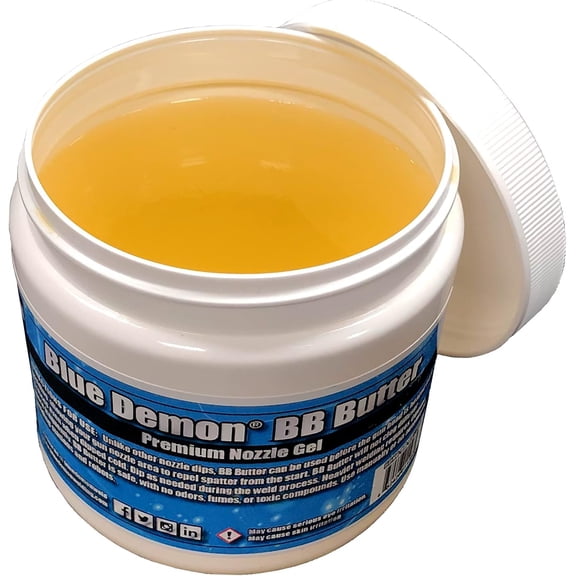 Blue Demon Premium BB Butter nozzle gel, 16oz jar