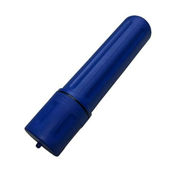 Blue Demon SMAW/Stick Welding Electrode Storage Tube, 14 inch, waterproof, airtight, made of high impact polyethylene, key tag included for easy labeling/organization, Blue