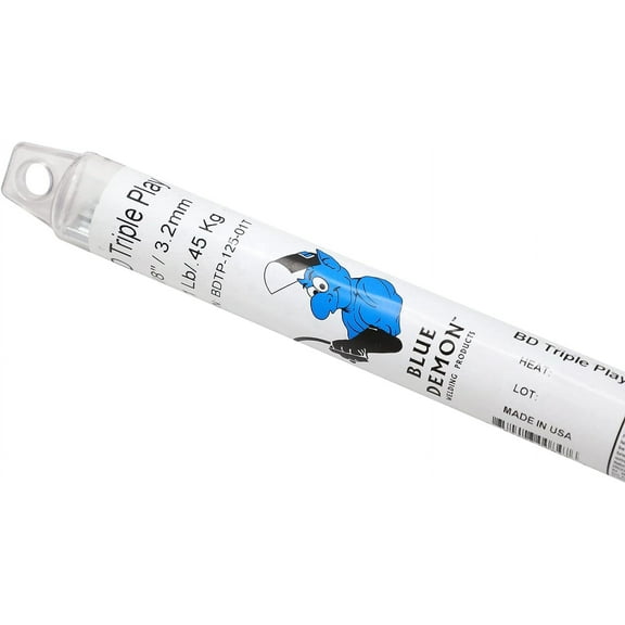 Blue Demon Triple Play Low Temp Aluminum-Zinc Brazing Rod