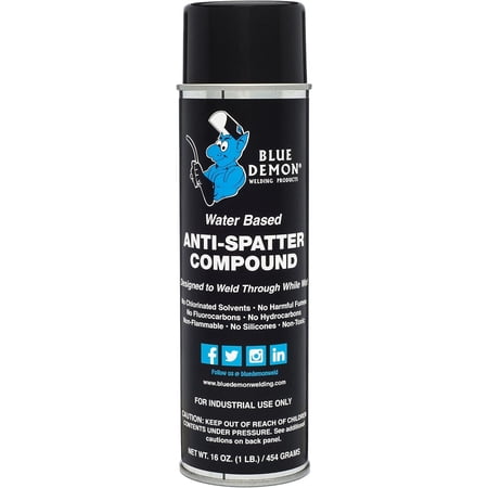 Blue Demon Water-Based Anti-Spatter, 16 oz