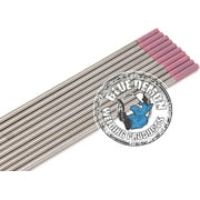 Blue Demon Welding Tungsten Electrodes, Rare Earth Blend, PINK, EWG, 3/32 in x 7 in x 10 pc pack TEMM-332-10T