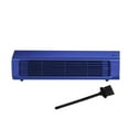 thumbnail image 1 of Blue Desktop Silent Tower Fan Household Bladeless Cooler 7W Power Usb C Charging Adjustable Angle Space Saving #llpnk, 1 of 9