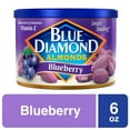 thumbnail image 1 of Blue Diamond, Blueberry Flavored Roasted Almonds, Crunchy, 6oz Shelf Stable Aluminum Can, 1 of 6
