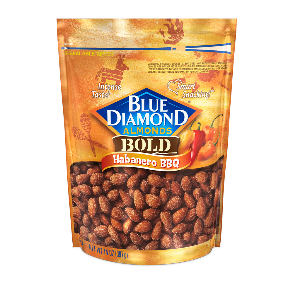 Blue Diamond Almonds, Habanero BBQ 16 oz - image 1 of 6
