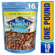 Blue Diamond Almonds, Lightly Salted 16 oz Bag