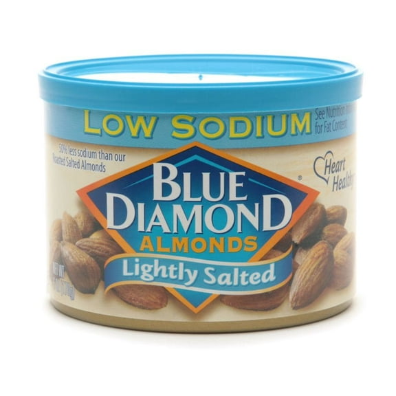 Blue Diamond Almonds Lightly Salted 6.0 oz Pack of 2
