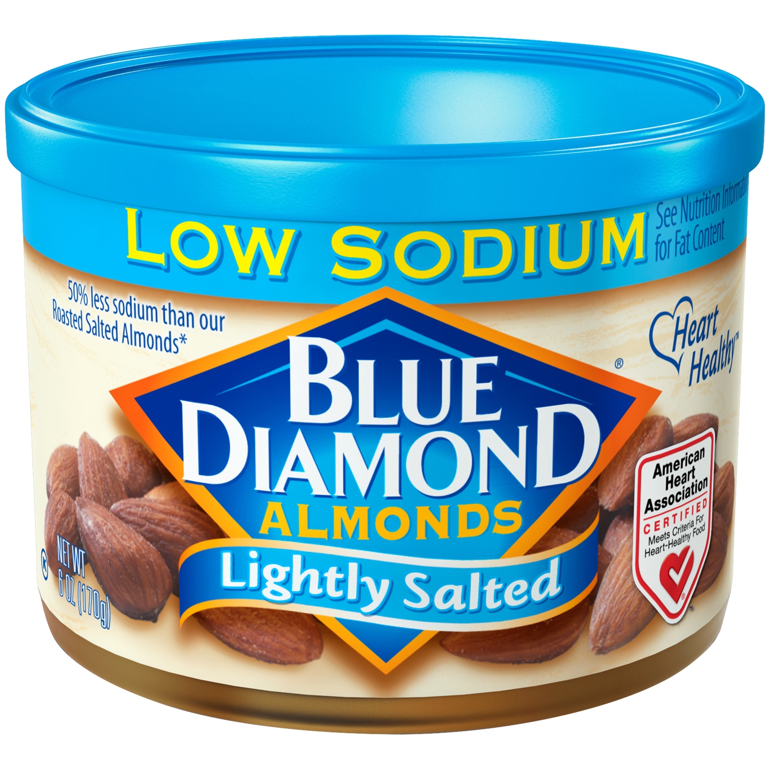 Blue Diamond Almonds Lightly Salted, 14 oz