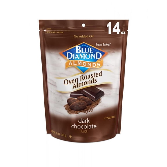 Blue Diamond Almonds, Oven Roasted Cocoa Almonds, 14 oz bag