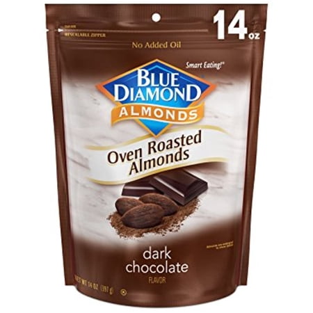 Blue Diamond Almonds, Oven Roasted Cocoa Dusted Almonds, 14 Ounce