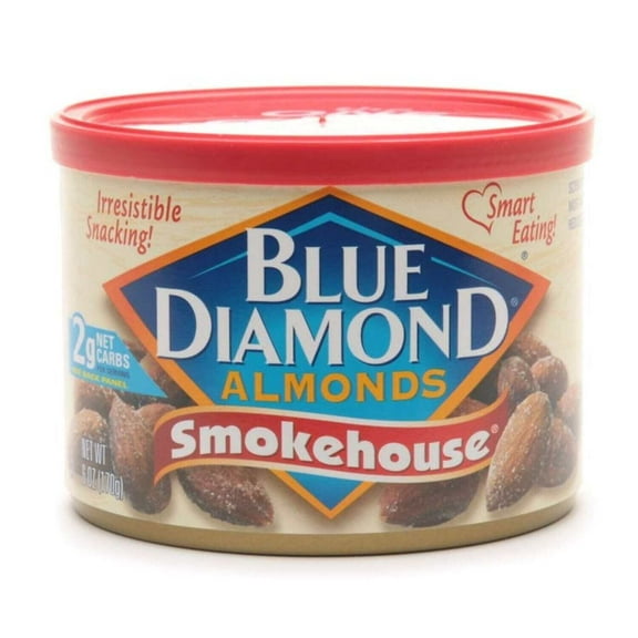 Blue Diamond Almonds Smokehouse 6.0o z Pack of 2