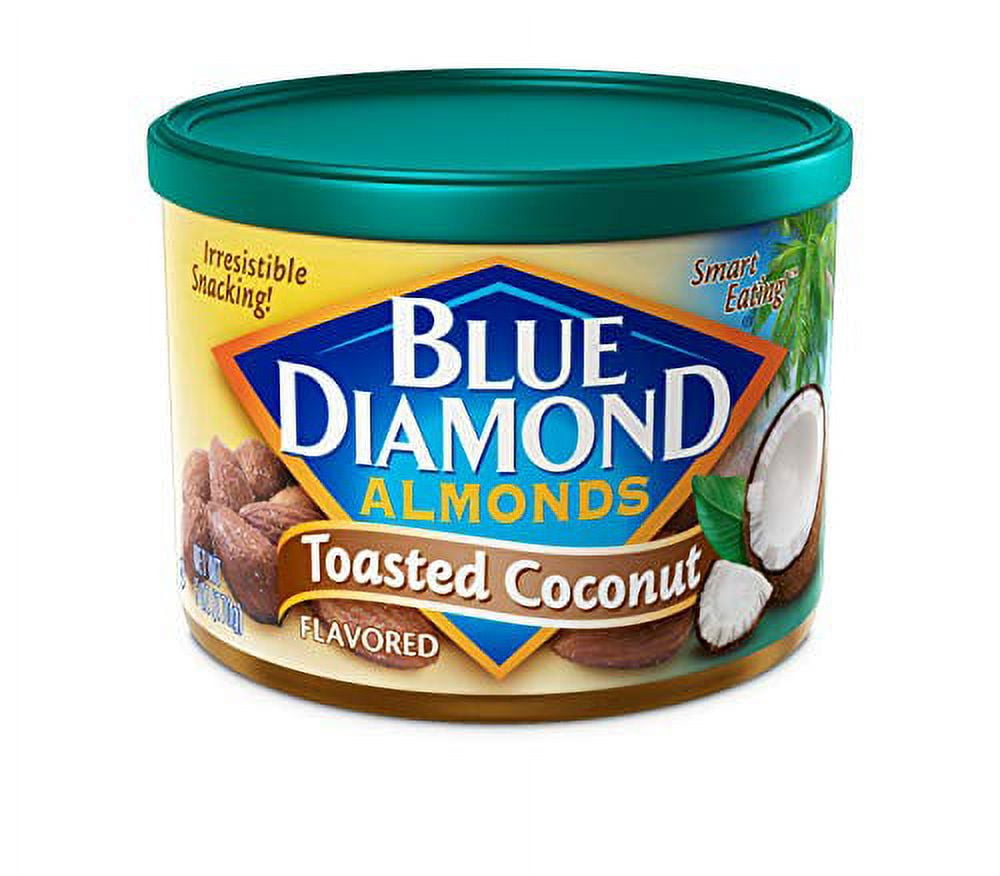 Blue Diamond Almonds, Toasted Coconut, 6 Ounce