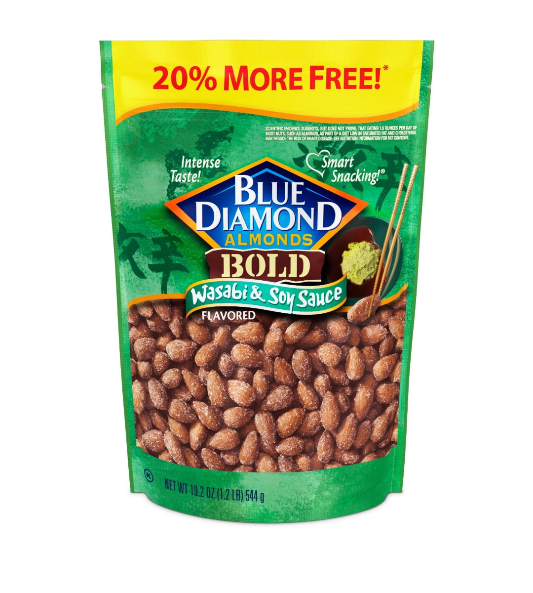 Blue Diamond Bold Almonds Wasabi & Soy Sauce