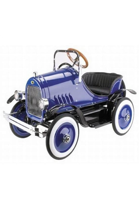 Unisex Kid Push & Pedal Ride-on, Blue, 40x17x18 Inches