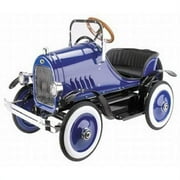 Blue Diamond Classics Unisex Kid Push & Pedal Ride-on, Blue, 40x17x18 Inches