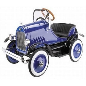 Blue Diamond Classics Unisex Kid Push & Pedal Ride-on, Blue, 40x17x18 Inches