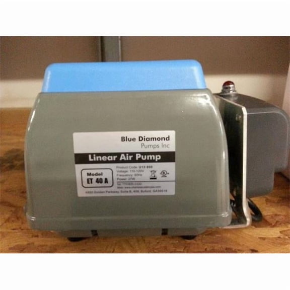 Envir-o U12-818A ET40A Septic Systems Linear Air Pump