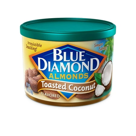 Blue Diamond Gluten Free Almonds, Toasted Coconut, 6 Ounce