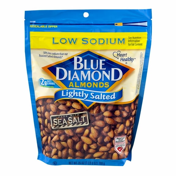Blue Diamond Lightly Salted Almonds (Pack of 32)