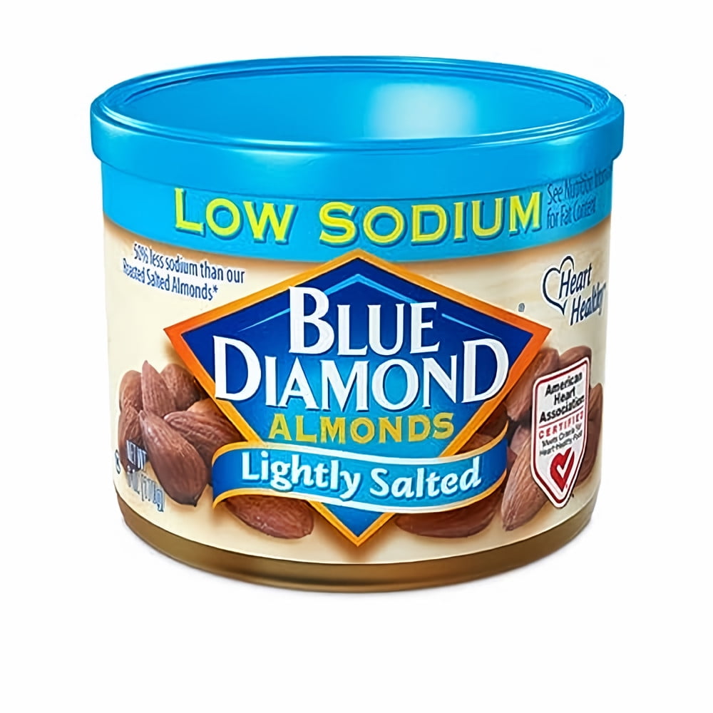 Blue Diamond Lightly Salted Almonds (Pack of 48)