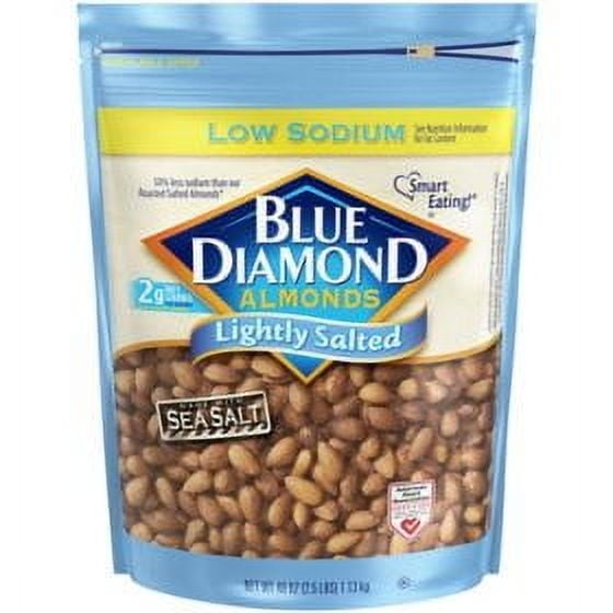 Blue Diamond Lightly Salted Whole Almonds, 40 oz.pack of 2