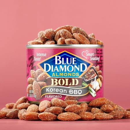 Blue Diamond Almonds Korean BBQ Flavored Snack Nuts, 6 oz.