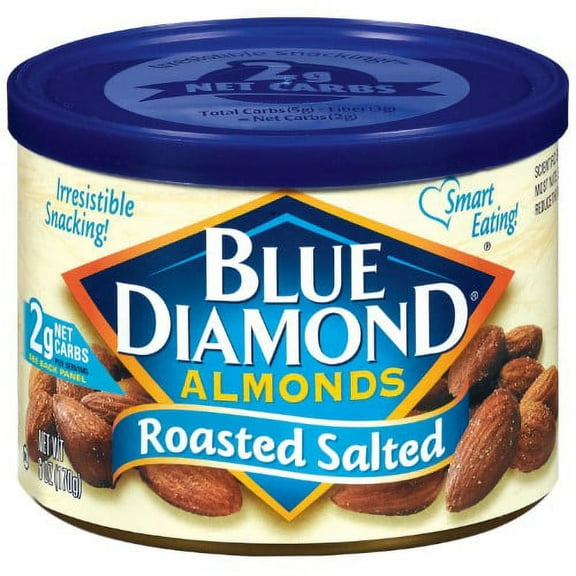 Blue Diamond Roasted salted almonds (Pack of 3)