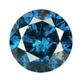 thumbnail image 1 of Blue Diamond Round-cut replacement Diamond rings for women Tester positive Gift Box Natural Earth-mined 0.02 carat t.w., 1 of 1