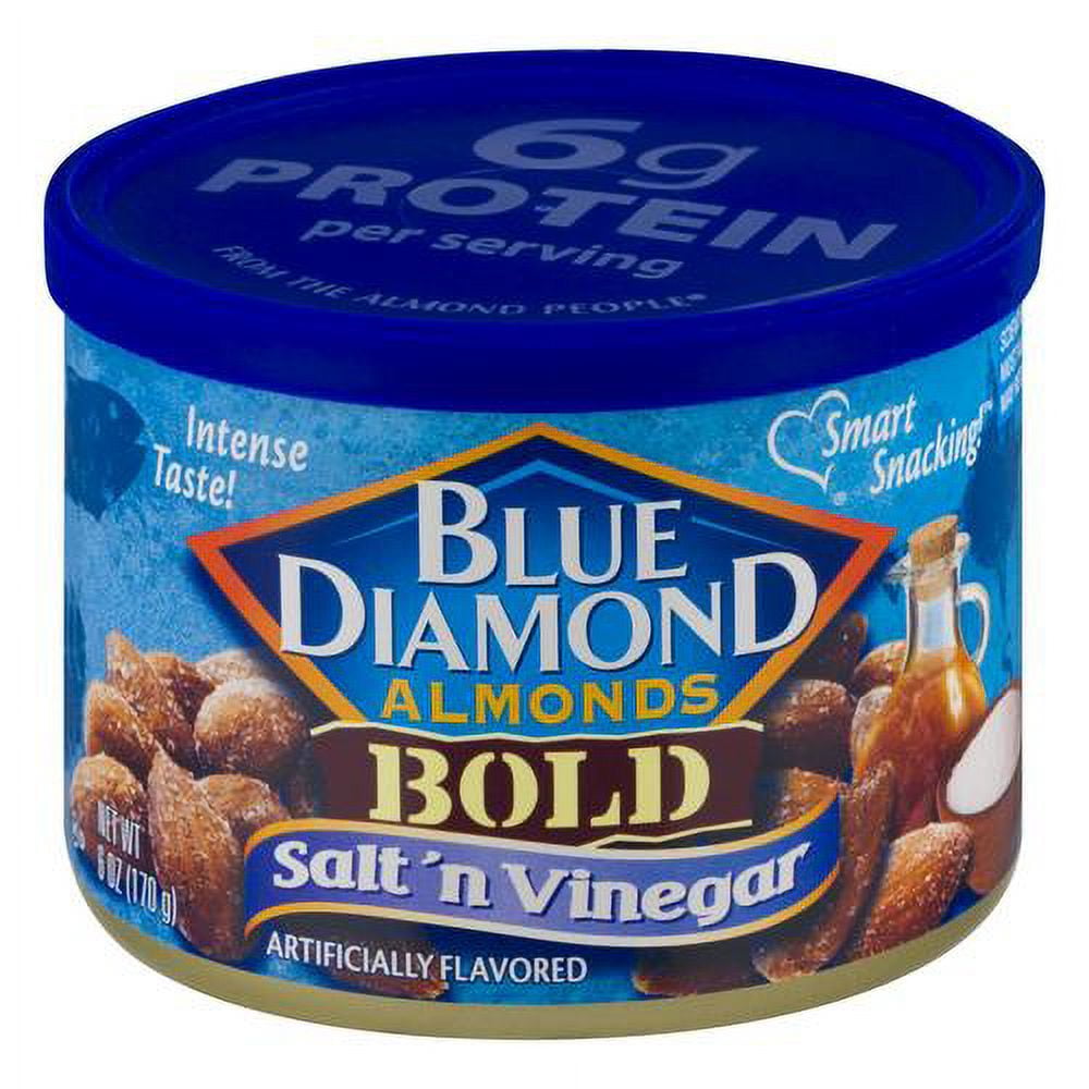 Blue Diamond Salt & Vinegar Almonds (Pack of 32)